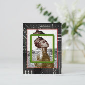 Afrikaans dorp van de liefde briefkaart (Staand voorkant)