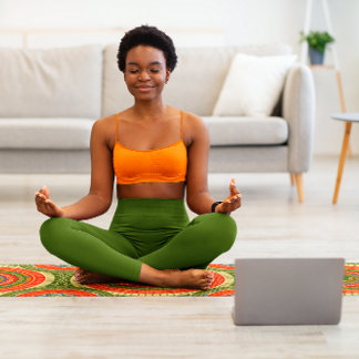 Afrikaans Erfgoed Patroonontwerp Yogamat
