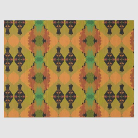 Afrikaans geïnspireerd tissuepapier (Voorkant)