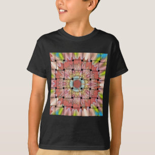 Afrikaans geïnspireerde kunstdruk – geometrisch ge t-shirt