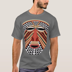 Afrikaans gezichtsmasker T-shirt