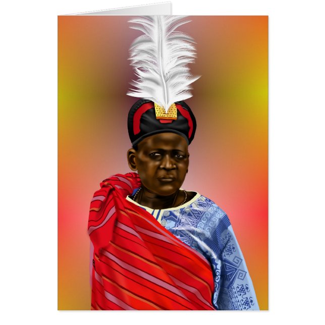 Afrikaans hoofd (Voorkant)