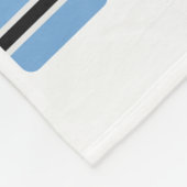 Afrikaans land in Botswana Fleece Deken (Hoek)