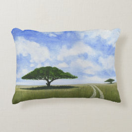Afrikaans landschap accent kussen