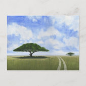 Afrikaans landschap briefkaart (Voorkant)