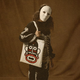 Afrikaans masker draagtas