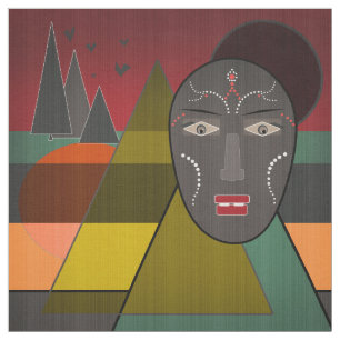 Afrikaans masker stof