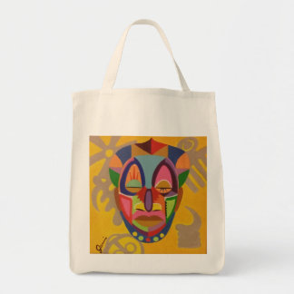 Afrikaans masker tote bag