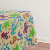 Afrikaans Mexicaans primitief tribaal patroon 1 Tafelkleed (Voorbeeld)