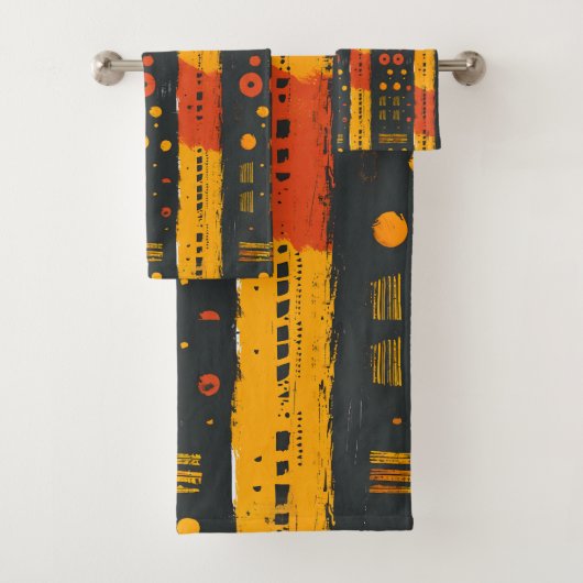 Afrikaans modderlaken bad handdoek (Insitu)