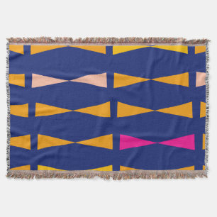 Afrikaans Motief Geometrische Zomer Modern Minimal Deken