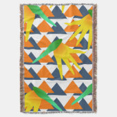 Afrikaans paradijs - Modern minimalistisch Deken (Voorkant Verticaal)