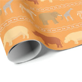 Afrikaans patroon cadeaupapier (Rol Hoek)