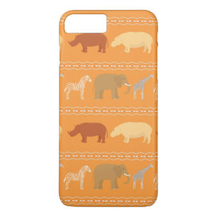 Afrikaans patroon iPhone 8 plus / 7 plus hoesje