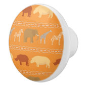 Afrikaans patroon keramische knop (Rechts)