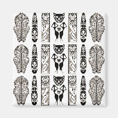 Afrikaans patroon magneet (Voorkant)