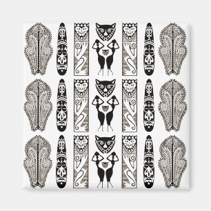 Afrikaans patroon magneet