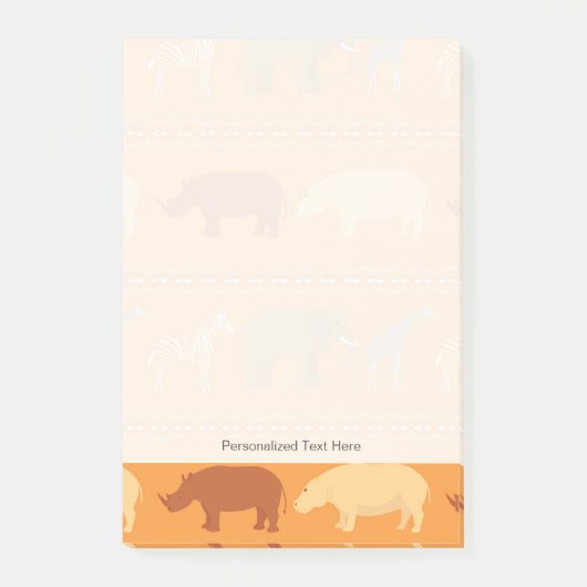 Afrikaans patroon post-it® notes (Voorkant)
