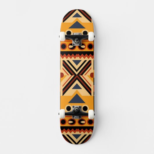 Afrikaans patroon skateboard (Voorkant)