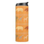 Afrikaans patroon thermosbeker (Gedraaid links)