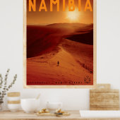 -Afrikaans soonsronkelkstation Poster (Keuken)