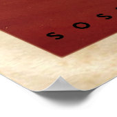 -Afrikaans soonsronkelkstation Poster (Hoek)