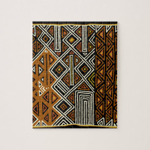 Afrikaans Stam Kuba Design Legpuzzel