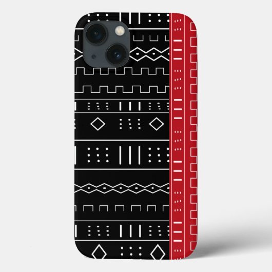 Afrikaans stammenpatroon Case-Mate iPhone case (Achterkant)