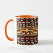 Afrikaans stammenpatroon mok (Links)