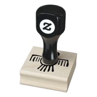 Afrikaans symbolisch rubberstempel