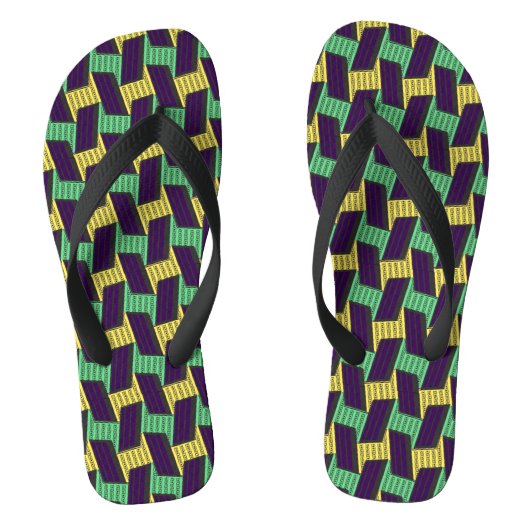 Afrikaans teenslippers (Voetbed)