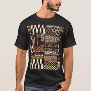 Afrikaans tribaal weefsel, abstract . t-shirt