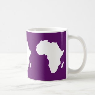 Afrikaans Violet Audacious Africa Koffiemok