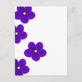 Afrikaans Violet Briefkaart