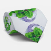 Afrikaans Violet Stropdas (Opgerold)