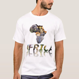 Afrikaans Wildlife Continent\Africa is Wild T-shirt