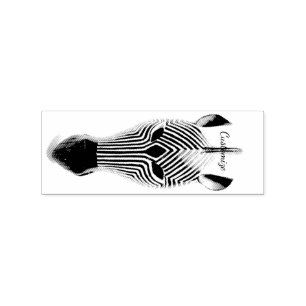 afrikaans zebra masker Thunder_Cove Rubberstempel