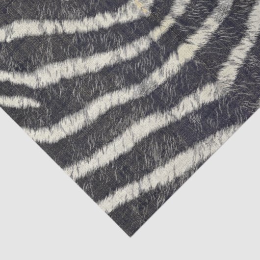 Afrikaans Zebra Stripe Patroon Decoupage Art Tissuepapier (Detail)