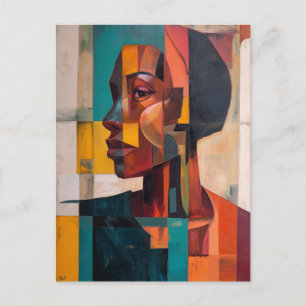 Afrikaanse Abstract Briefkaart