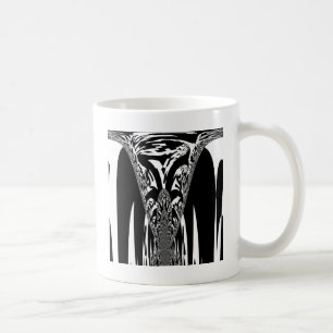 Afrikaanse Abstracte kunst Print Koffiemok
