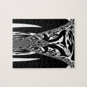 Afrikaanse Abstracte kunst Print Legpuzzel (Horizontaal)