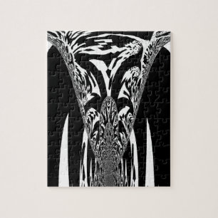 Afrikaanse Abstracte kunst Print Legpuzzel