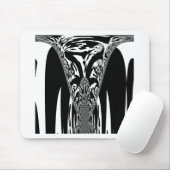 Afrikaanse Abstracte kunst Print Muismat (Met muis)