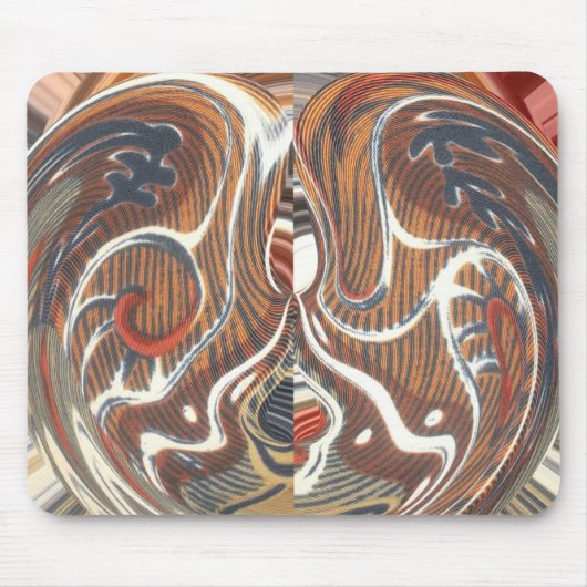 Afrikaanse Abstracte kunst Print Muismat (Voorkant)