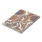 Afrikaanse Abstracte kunst Print Notitieblok (Gedraaid)