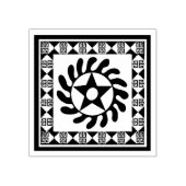 Afrikaanse Adinkra Design Rubber Stamp Rubberstempel (Afrduk)