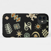 Afrikaanse adinkra-symbolen Case-Mate iPhone case (Achterkant (horizontaal))
