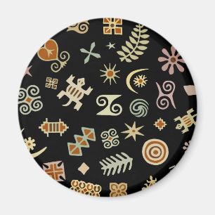 Afrikaanse Adinkra-symbolen Magneet