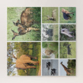 Afrikaanse african legpuzzel (Verticaal)