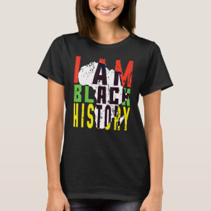 Afrikaanse Afrika Zwarte Geschiedenis Trots Zwarte T-shirt